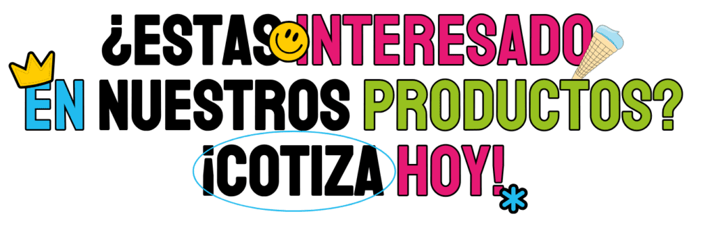 Contacto ¿estas interesado en nuestros productos? cotiza hoy