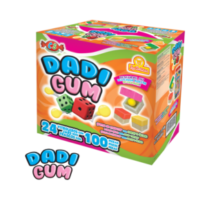 Empaque de 24 vitroleros de Dadi Gum