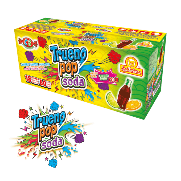 Trueno Pop Soda Caja