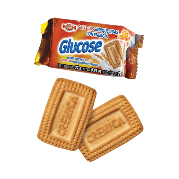 Galleta Glucose con sabor a malta y leche