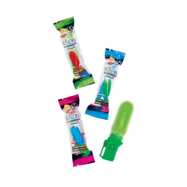 Paleta individual de Laser Candy en colores vibrantes