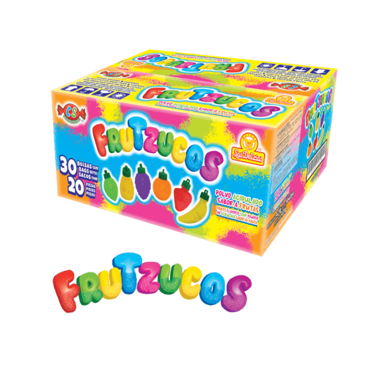 Caja de Frutzucos Bolsa con 30 bolsas surtidas de 20 piezas
