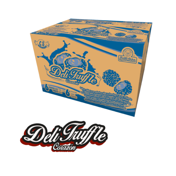 Caja mayorista de Deli Truffle Corazón
