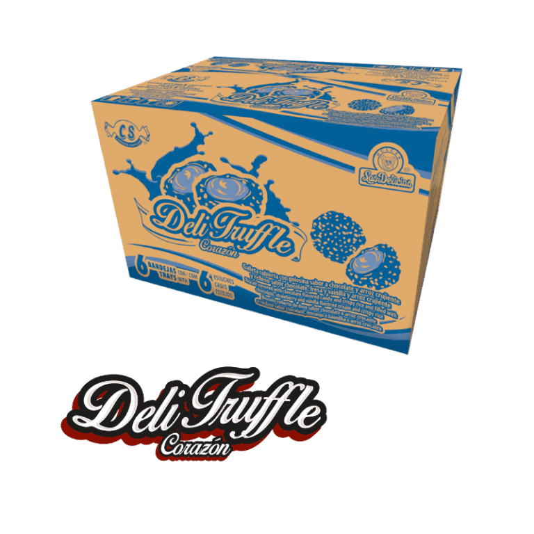 Caja mayorista de Deli Truffle Corazón