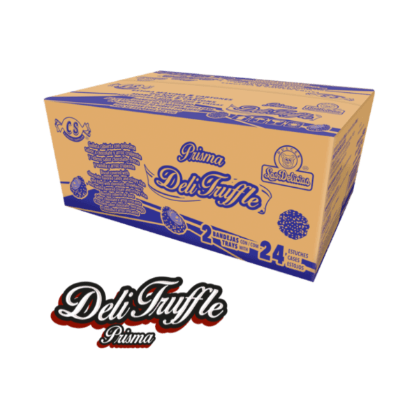Caja mayorista Deli Truffle Prisma con 24 estuches