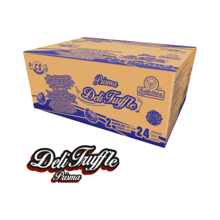 Caja mayorista Deli Truffle Prisma con 24 estuches