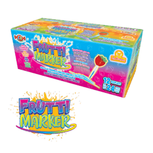 Caja master de Frutty Marker con 12 displays
