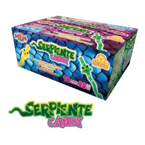Caja mayorista de Serpiente Candy con 18 displays de 20 piezas