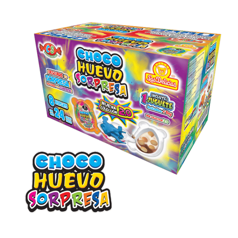 Choco Huevo Sicodelico Display 24
