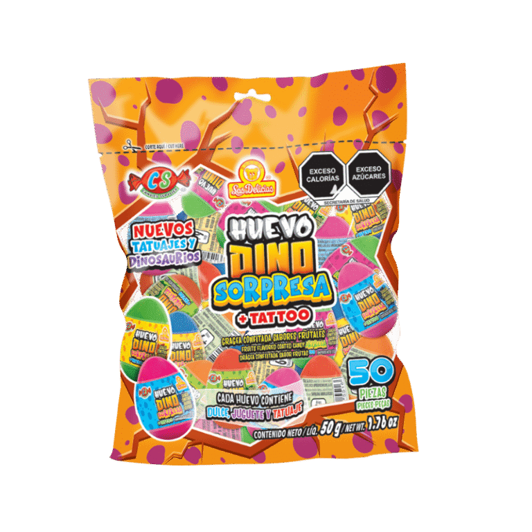 Huevo Dino Sorpresa + Tattoo | Dulce, Figura y Tatuaje