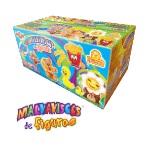 Caja Malvaviscos de Figuras 50g Las Delicias
